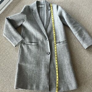 Zara Trafaluc Outerwear grey pea coat